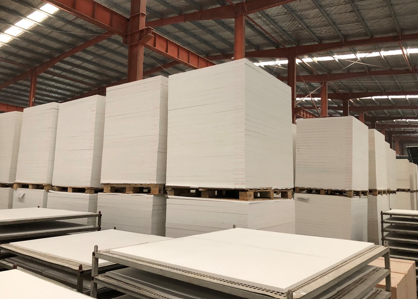 Ceramic fiber board easy cutting machining