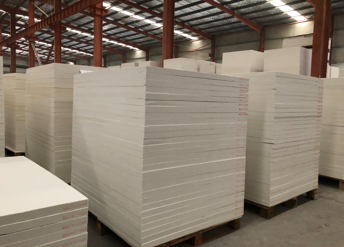 High temperature ceramic fiber board for industrial furnace insulation