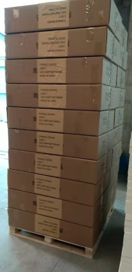 Ceramic fiber paper packaging